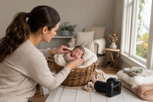 Timeless Newborn Photographer in Milton, MA